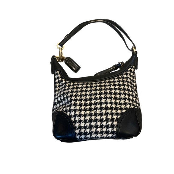 Coach tweed handbag - Picture 2 of 10